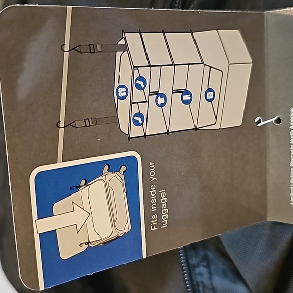 RISE Gear Luggage Organizer Shelf Insert Portable Riser, Blue, 17x12x36… - Picture 5 of 9